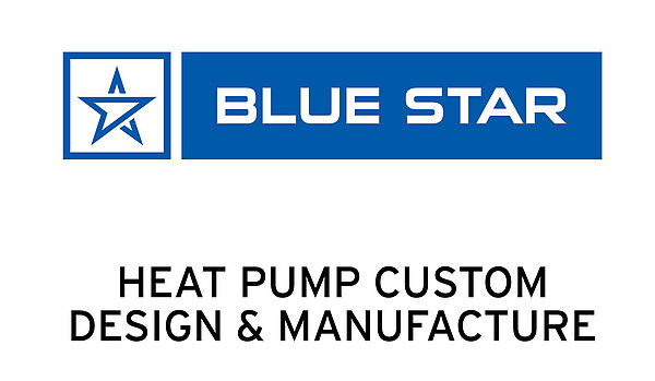 Logo: Blue Star Heat Pump Custom Design & Manufacture