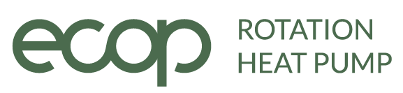 Logo: ecop rotation heat pump